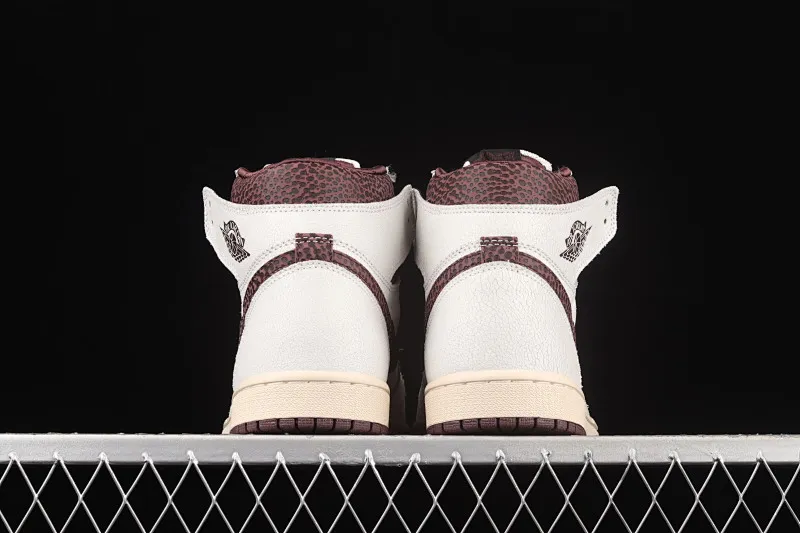 All categories Air Jordan Jordan series basketball shoes Air Jordan 1 High X version A Ma Maniere x Air Jordan 1 High OG AJ1 Joe 1 joint model snakeskin pattern high-top basketball shoes DO7097-100